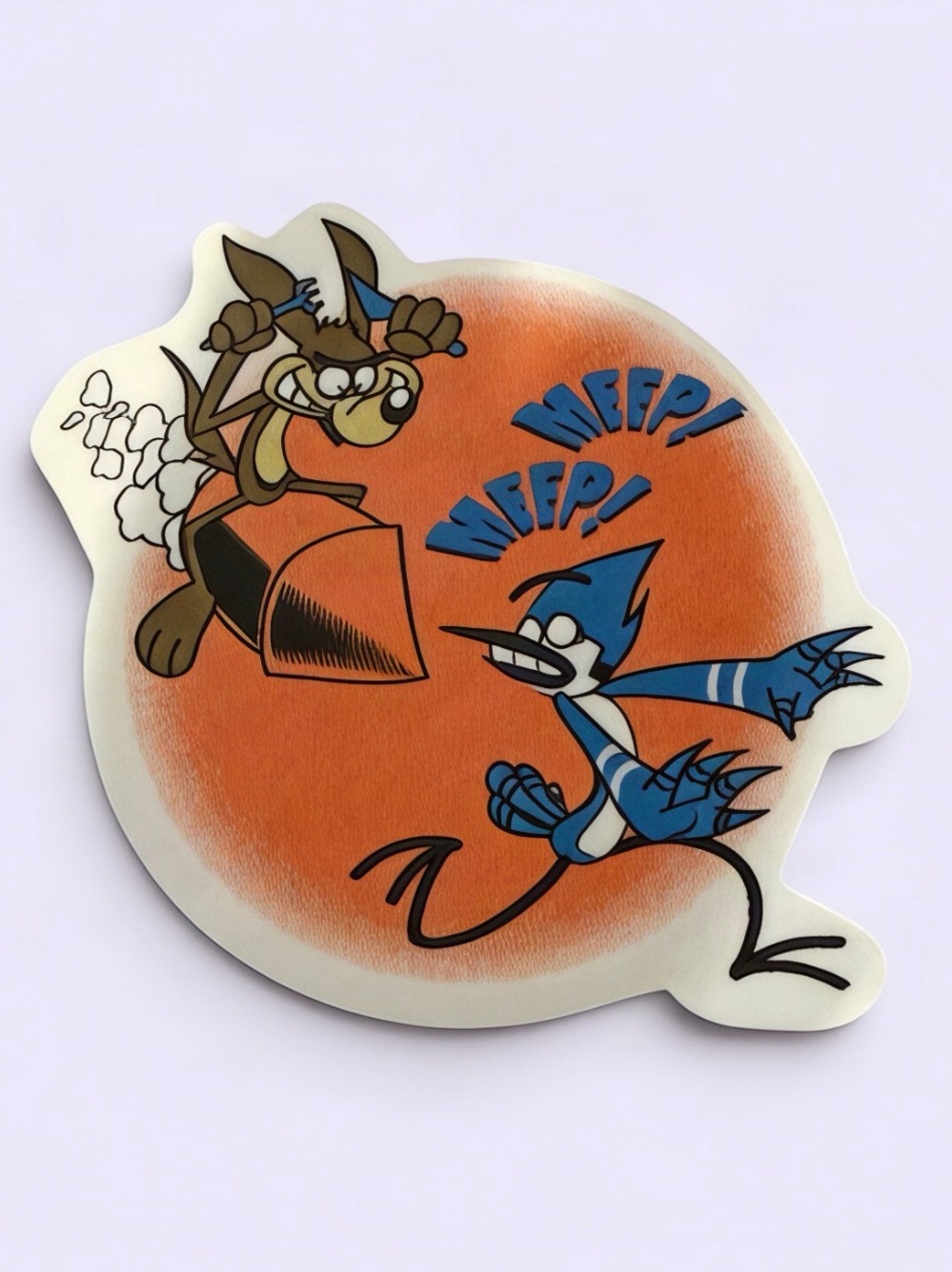 Mordecai & Rigby | Regular Show Cartoon Sticker | 5/$10